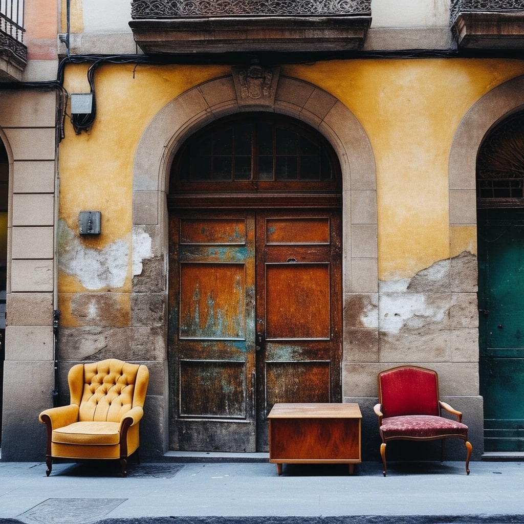 Compra de muebles usados vintage o antiguos en Barcelona